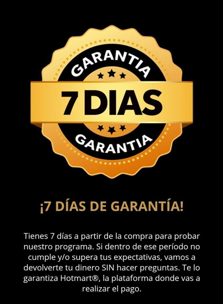 Garantía de 7 Días - Pago Seguro